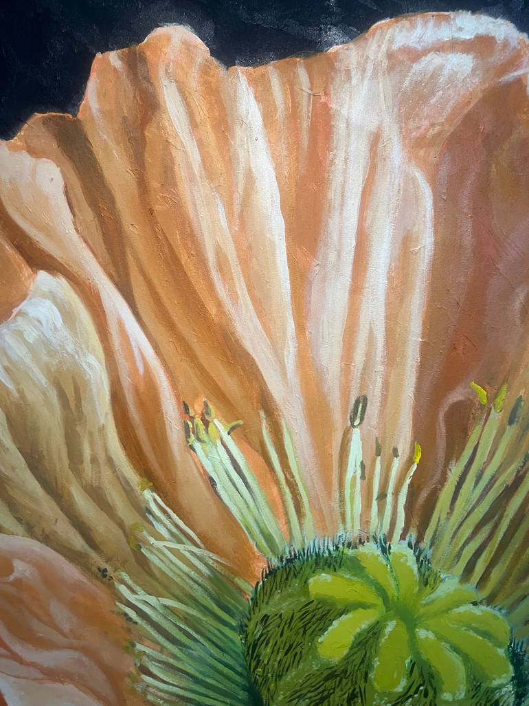 Original Realism Floral Painting by Rafee Mahmud