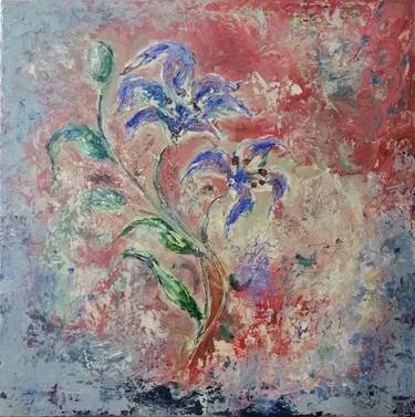 Original Abstract Expressionism Floral Drawings by Gülşah ŞAHİN