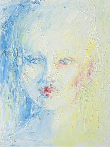 Print of Abstract Expressionism Portrait Paintings by Misenco LI