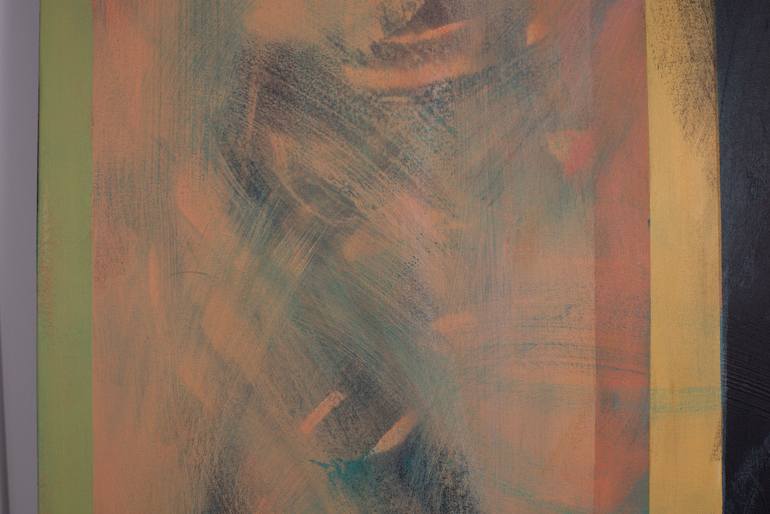 Original Bauhaus Abstract Painting by Irena Belcovski