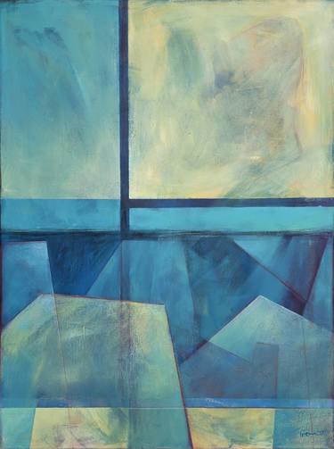 Original Abstract Expressionism Abstract Painting by Irena Belcovski