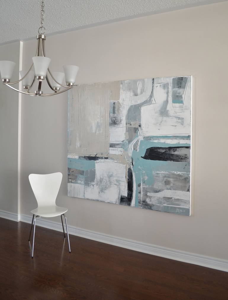 Original Abstract Expressionism Abstract Painting by Irena Belcovski