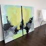 "White Lilac" is an original acrylic painting on gallery-style 36"x48" canvas, created in 2016, with finished edges and ready to hang.