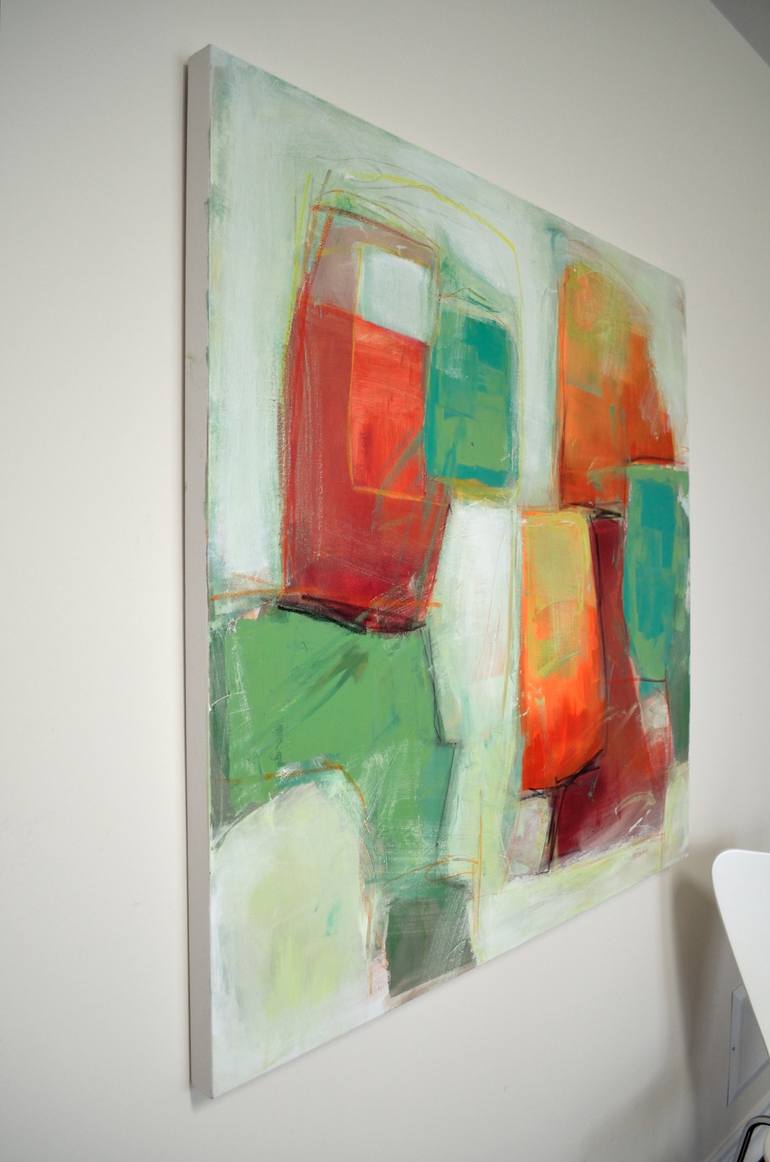 Original Abstract Painting by Irena Belcovski