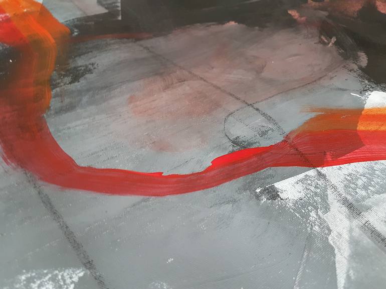 Original Abstract Expressionism Abstract Painting by Irena Belcovski