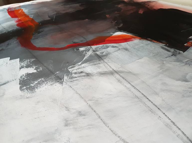 Original Abstract Expressionism Abstract Painting by Irena Belcovski