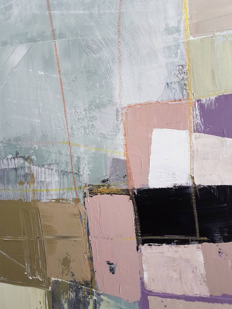 Original Abstract Expressionism Abstract Painting by Irena Belcovski