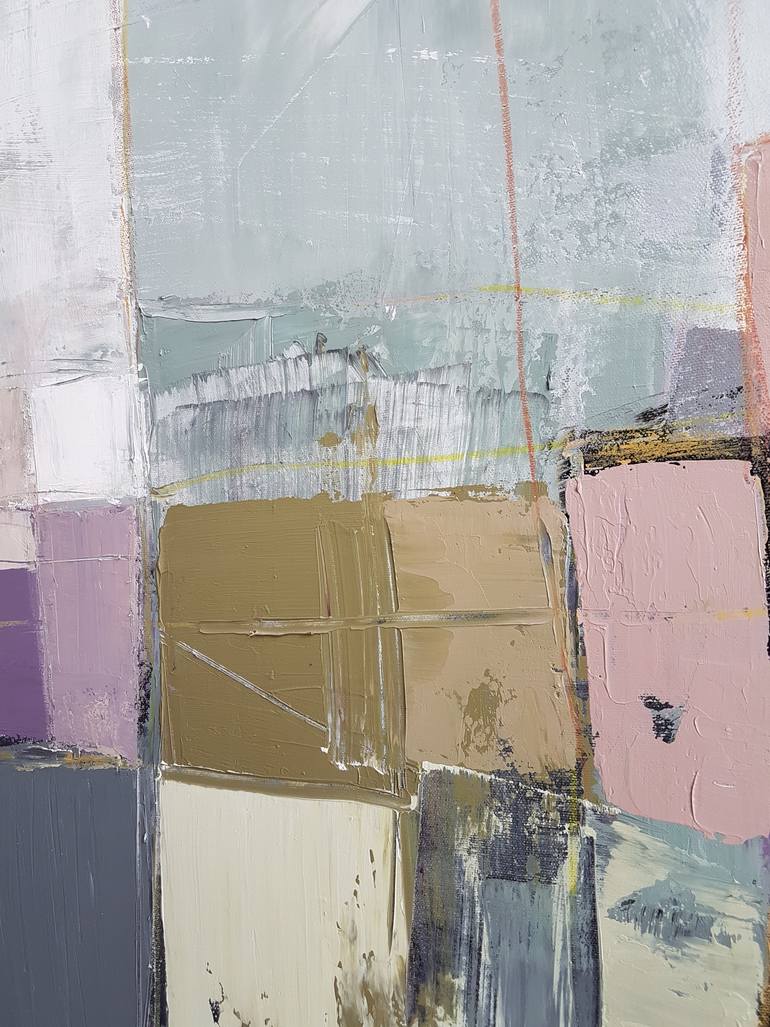 Original Abstract Expressionism Abstract Painting by Irena Belcovski