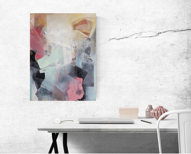 Original Abstract Expressionism Abstract Painting by Irena Belcovski