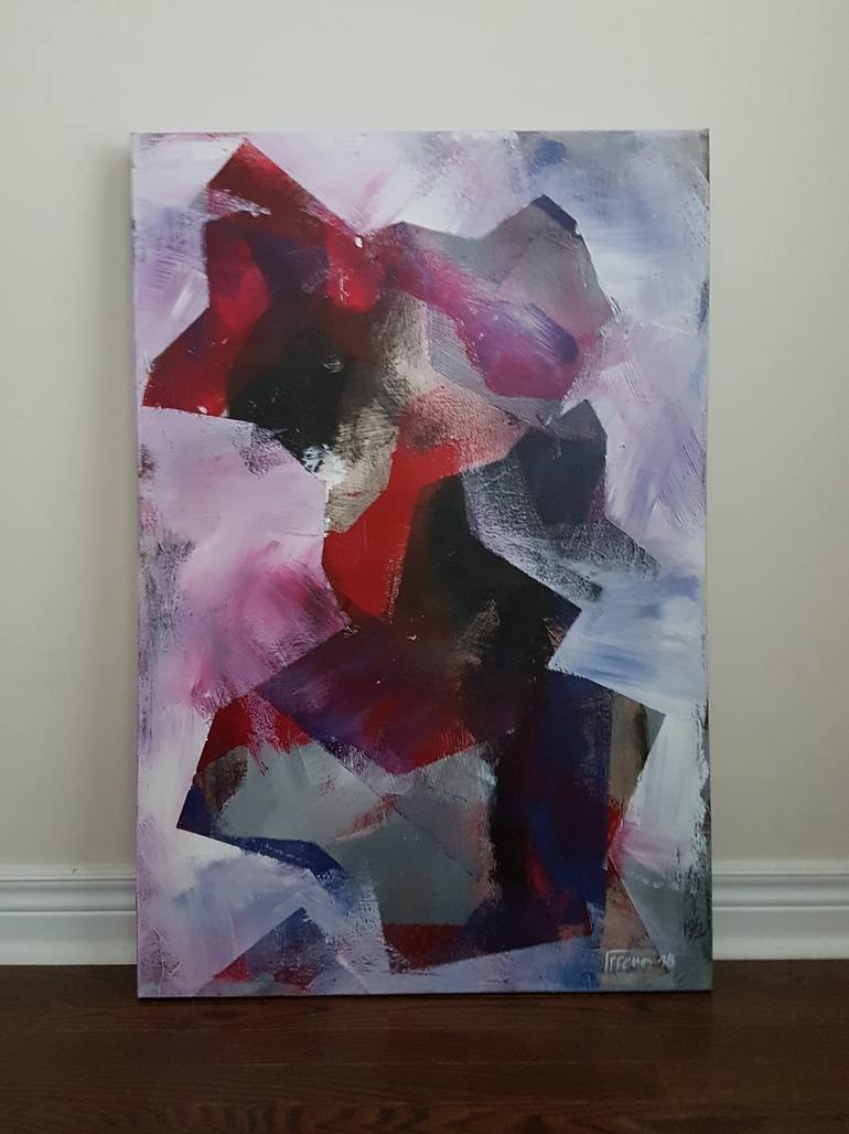 Original Abstract Painting by Irena Belcovski