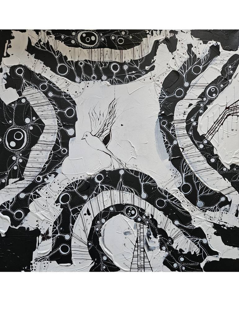 Original Abstract Drawings by Laura Vizbule