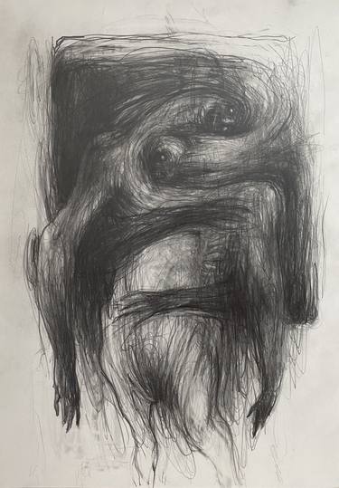 Original Expressionism Body Drawings by Dmitrii Drugakov