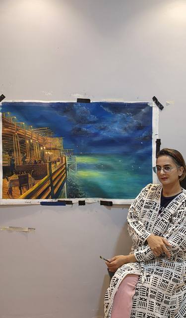 Original Landscape Paintings by Farheen kanwal