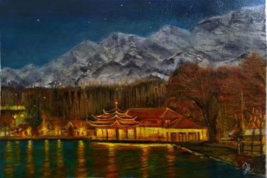 Original Landscape Paintings by Farheen kanwal