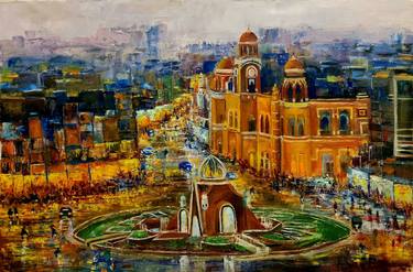 Original Cities Paintings by Farheen kanwal