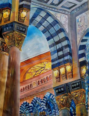 Print of Realism Architecture Paintings by Farheen kanwal