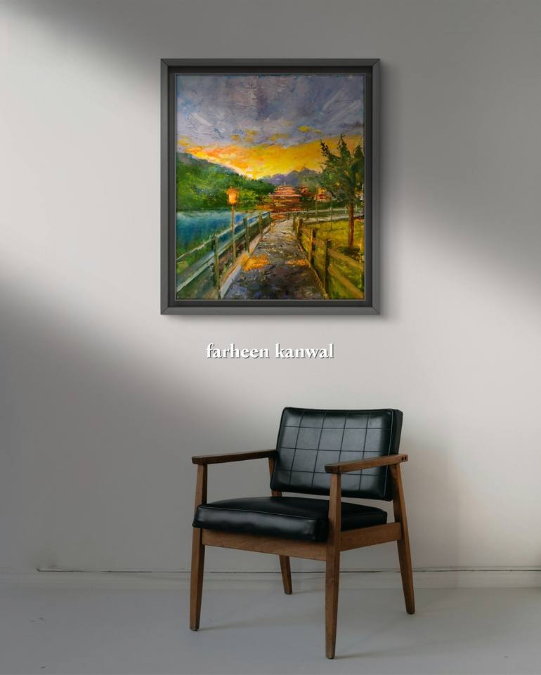 Original Landscape Painting by Farheen kanwal