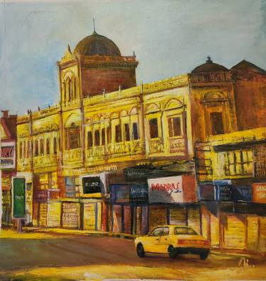 Original Architecture Painting by Farheen kanwal