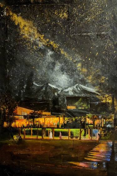 Original Contemporary Landscape Painting by Farheen Kanwal