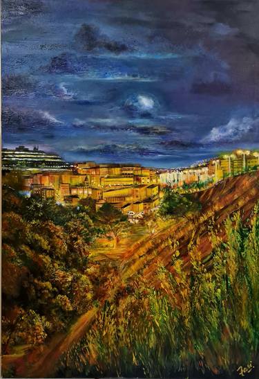 Print of Landscape Paintings by Farheen kanwal
