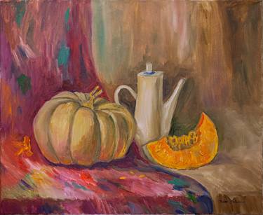 Still life with pumpkin thumb