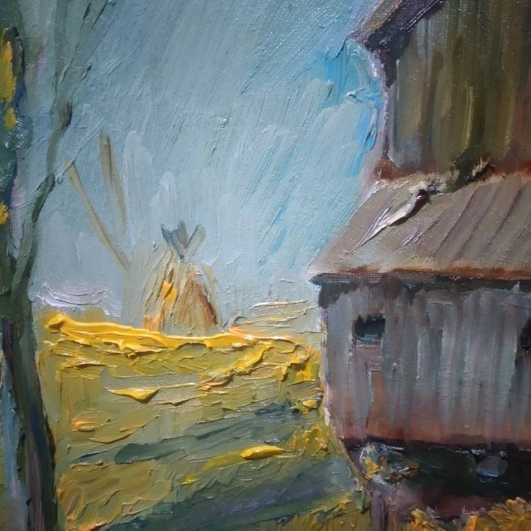 Original Fine Art Landscape Painting by Pavel Levites