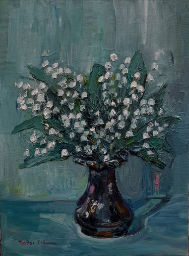 Original Impressionism Floral Paintings by Pavel Levites