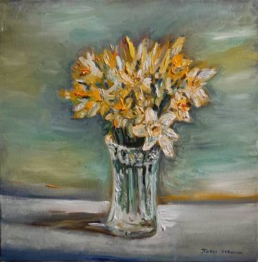 Original Impressionism Floral Paintings by Pavel Levites