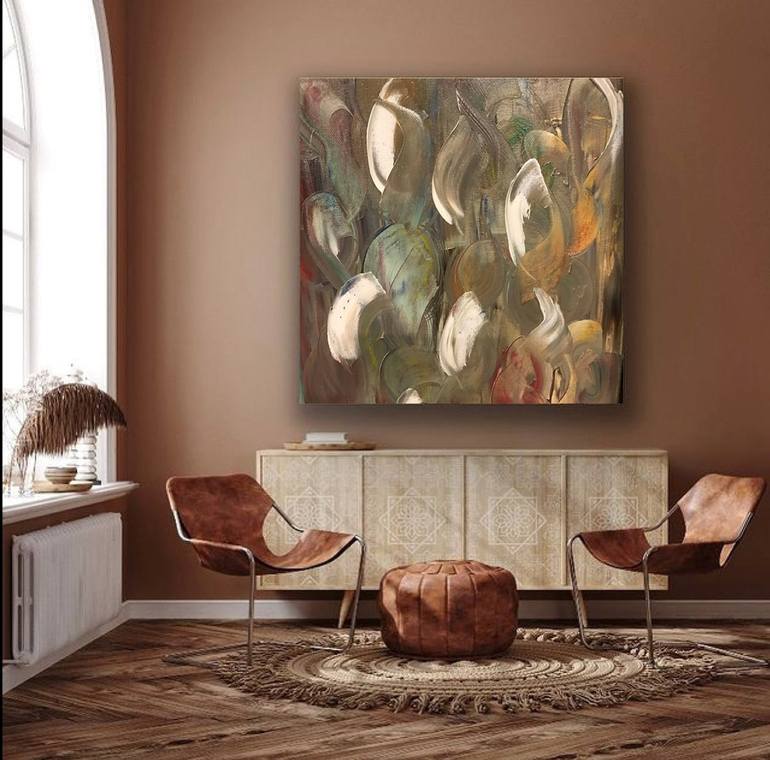 Original Impressionism Abstract Painting by US Arkhe