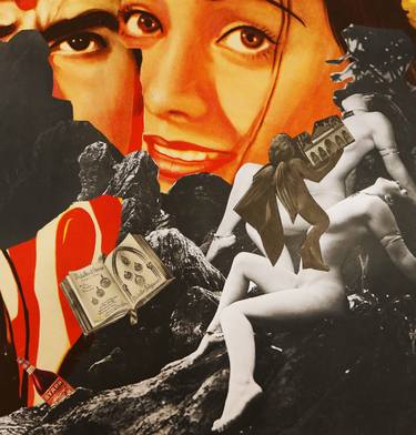 Print of Nude Collage by james wvinner