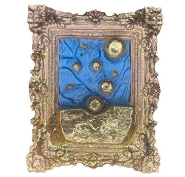 Original Abstract Expressionism Abstract Sculpture by Emma-Claire Fierce