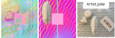 Original Pop Art Abstract Digital by Emma-Claire Fierce