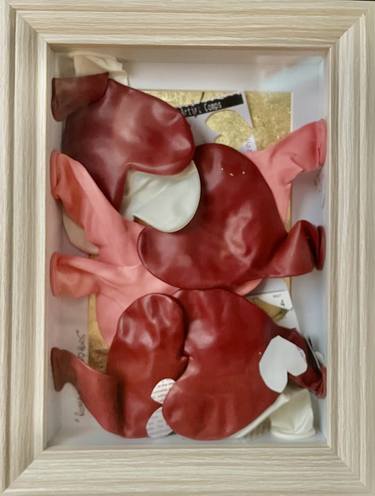 Original Pop Art Abstract Mixed Media by Emma-Claire Fierce