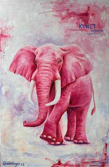 Pink elephant thumb