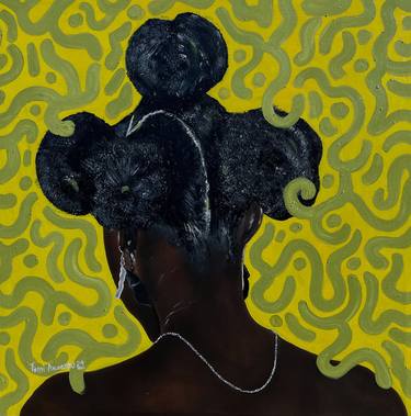 Original Surrealism Women Paintings by Oluwafemi Akanmu