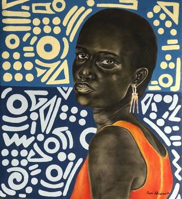 Print of Body Paintings by Oluwafemi Akanmu