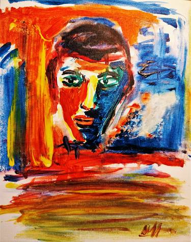 Print of Abstract Expressionism Men Paintings by Scott Sladoff