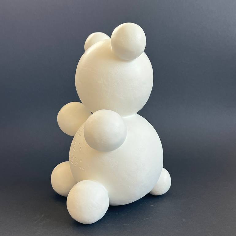 Original Abstract Animal Sculpture by Natalia Valter