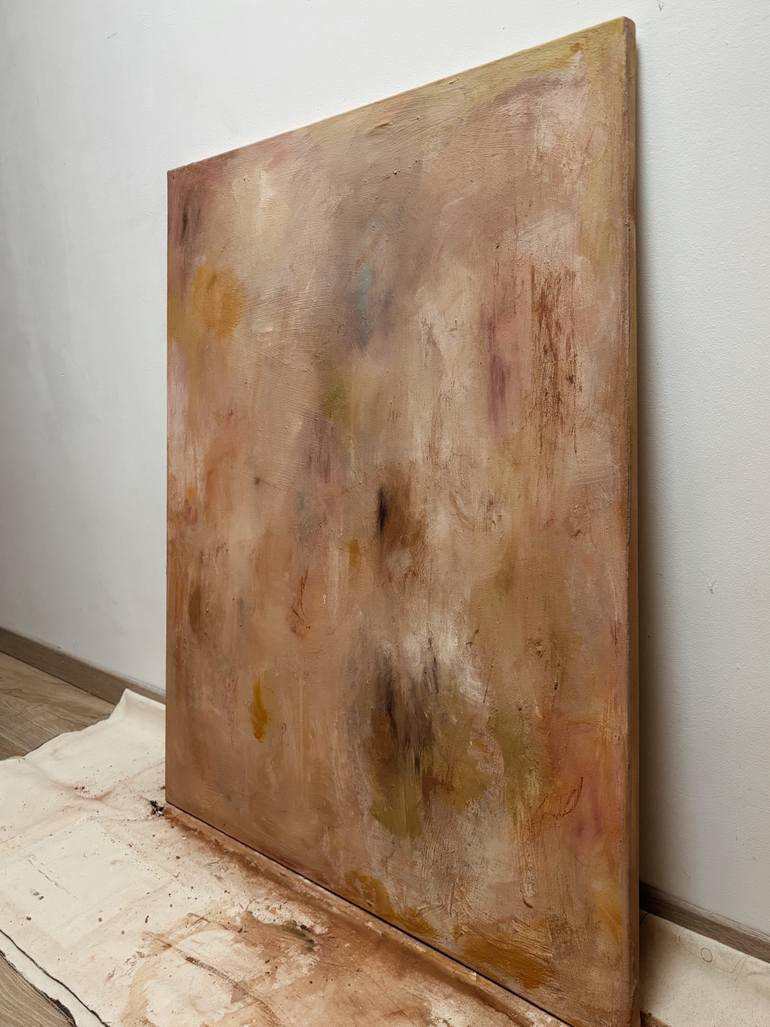 Original Abstract Expressionism Abstract Painting by Ha Hoang