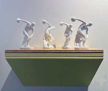 Original Contemporary Sports Sculpture by Adam Brazil