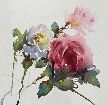 Original Floral Painting by Carole Norton Cannon