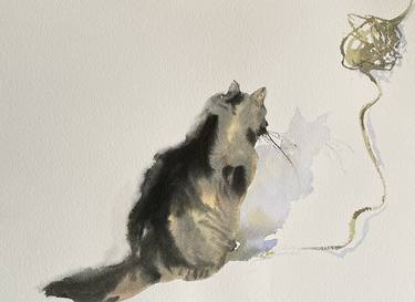 Original Cats Paintings by Carole Norton Cannon