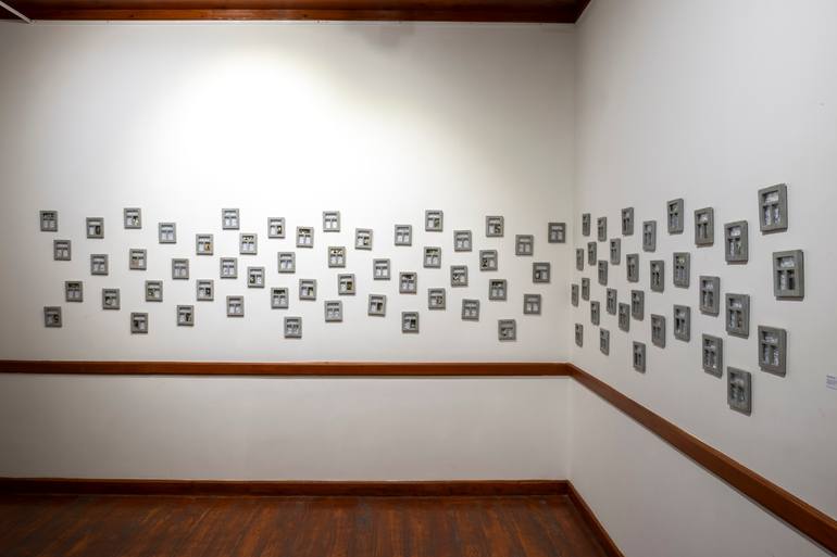 Original Conceptual Time Mixed Media by Cemil Olgun Can