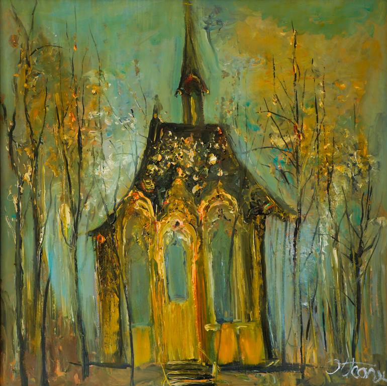 Original Other Religion Painting by Mihai Teodor Olteanu