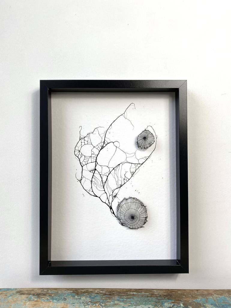 Original Minimalism Nature Drawing by Gourdon Frédérique