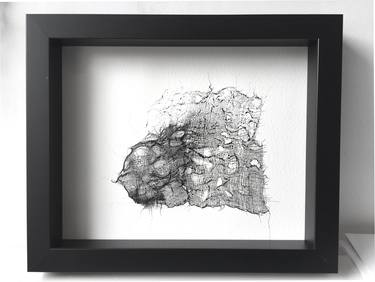 Original Minimalism Abstract Drawing by Gourdon Frédérique