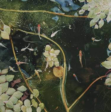 Original Photorealism Nature Paintings by hyangjin CHA