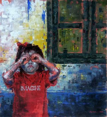 Original Children Paintings by kus hervica