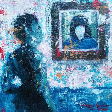 Original Expressionism Men Paintings by Kus Hervica