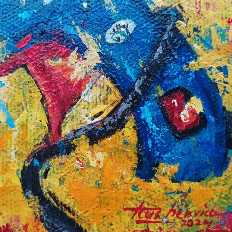 Original Modernism Still Life Painting by Kus Hervica